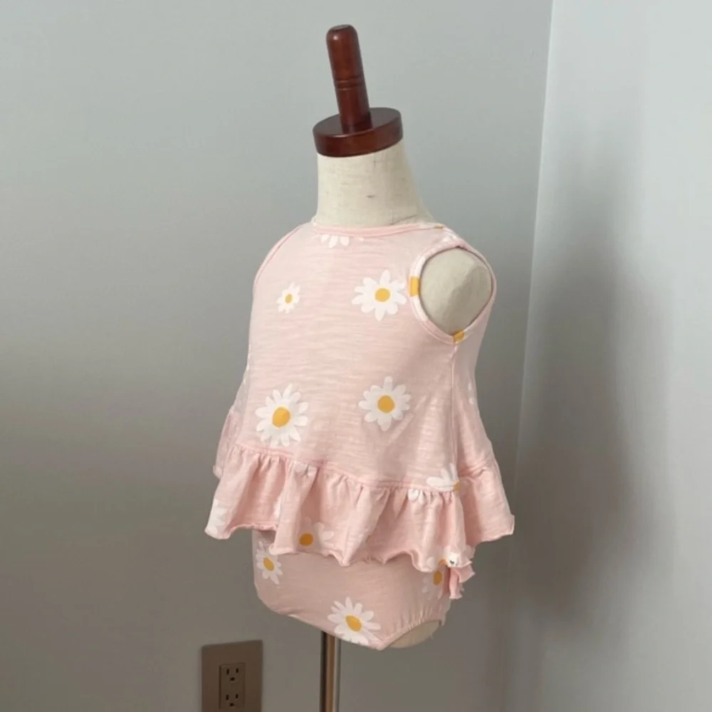 OH BABY DAISY TANK TOP AND COVER SET